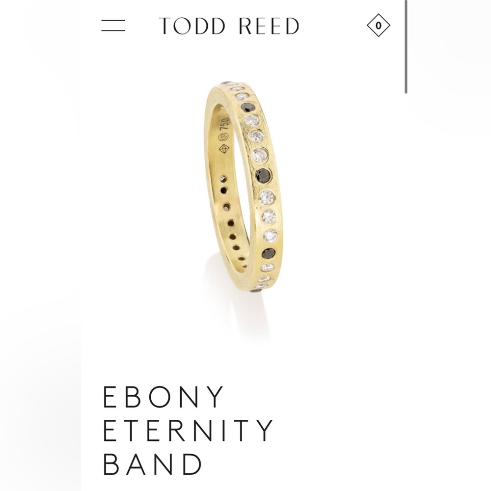 Todd Reed ebony eternity band